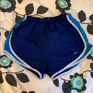 Blue Nike Running Shorts